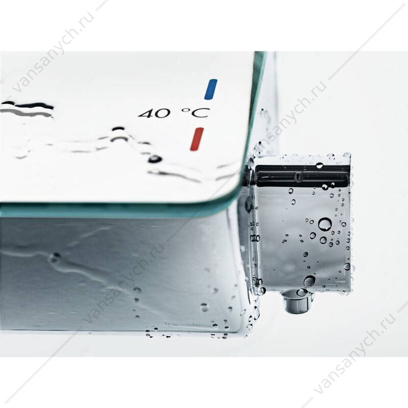 Смеситель термостат для ванны HANSGROHE Ecostat Select белый/хром 13141400 HANSGROHE (Германия) купить в Тюмени (Ван Саныч™)