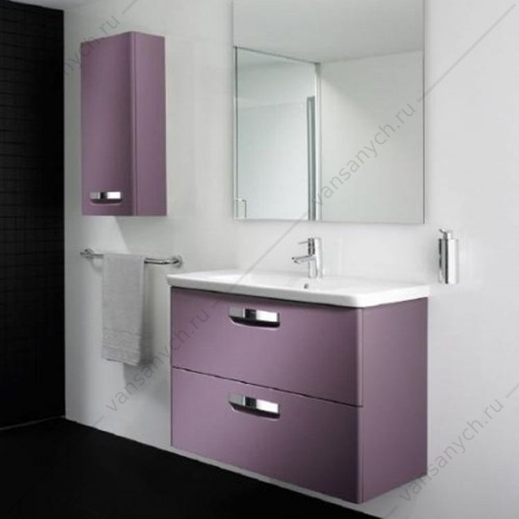 ZRU9302740 Gap шкаф под раковину 80 см, фиолет ПВХ Roca (Испания) купить в Тюмени (Ван Саныч™)