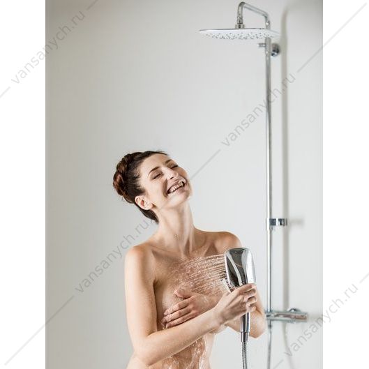 Душевая стойка с термостатическим смесителем для ванны и ручным душем RAVAK Termo 300 TE 092.00/150 RAVAK(Чехия) купить в Тюмени (Ван Саныч™)