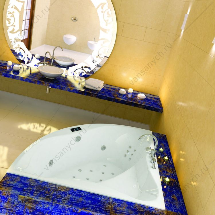 Ванна акриловая EXCELLENT Glamour 150x150 EXCELLENT(Польша) купить в Тюмени (Ван Саныч™)