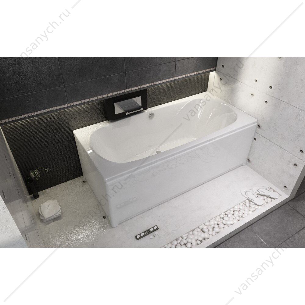 Ванна акриловая RIHO TAURUS 170x80 прямоугольная  RIHO (Чехия) купить в Тюмени (Ван Саныч™)