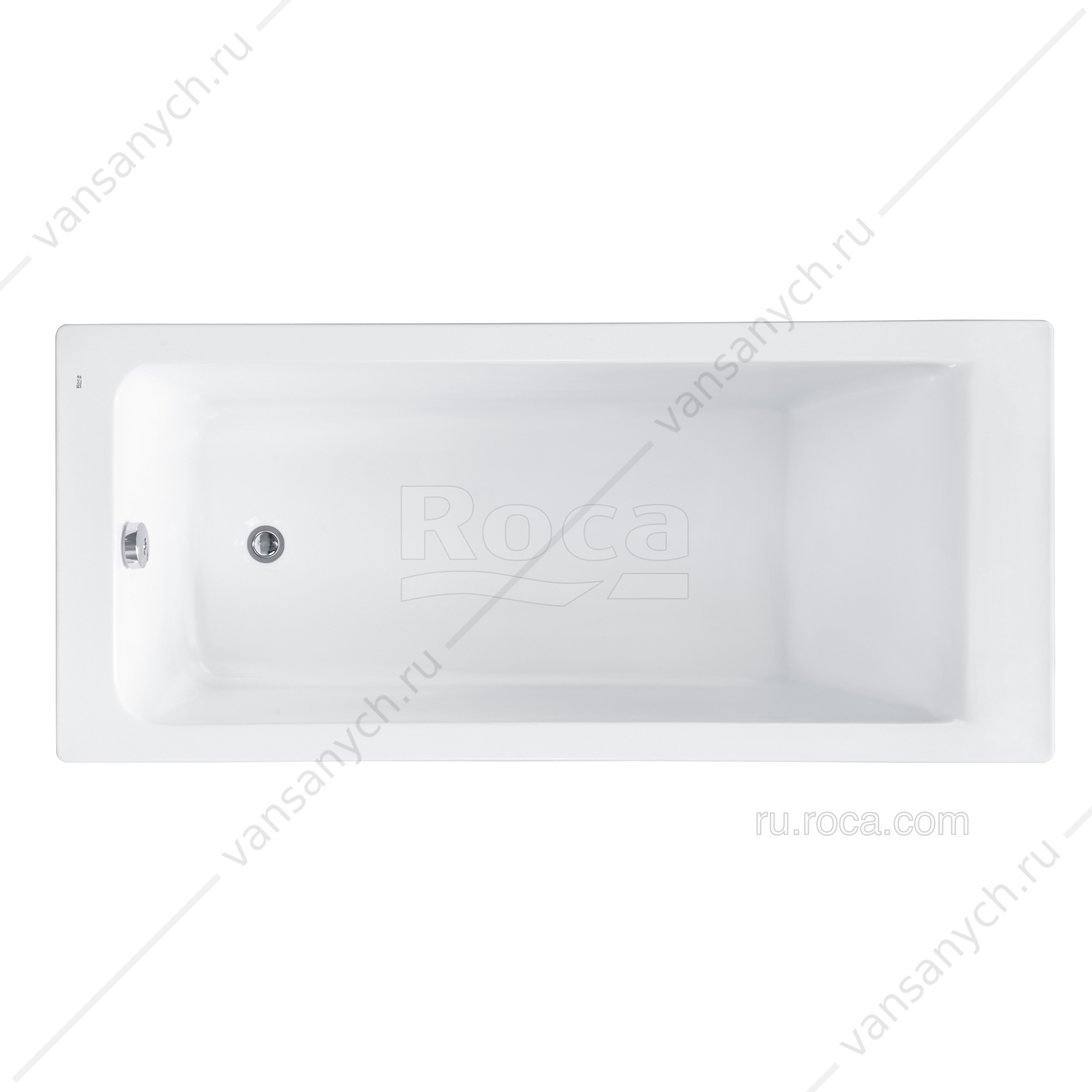 94 Акриловая ванна Easy 170x75 прямоугольная ZRU9302899 Roca (Испания) купить в Тюмени (Ван Саныч™)