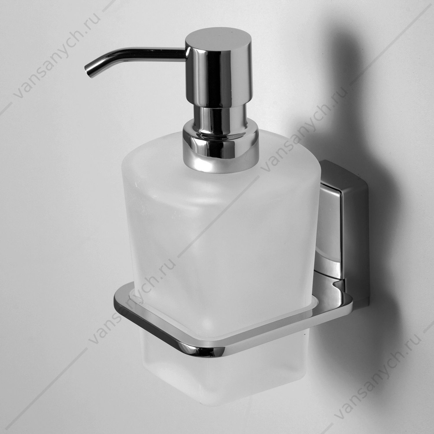 Дозатор для жидкого мыла, Leine K-5000, хром, K-5099 WasserKraft (Германия) купить в Тюмени (Ван Саныч™)