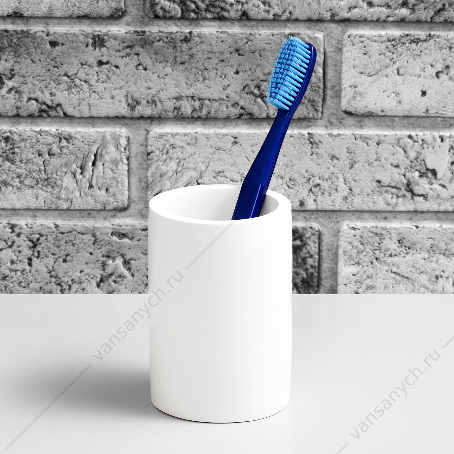 Стакан для зубных щеток, Berkel K-4900, белый, K-4928 WasserKraft (Германия) купить в Тюмени (Ван Саныч™)