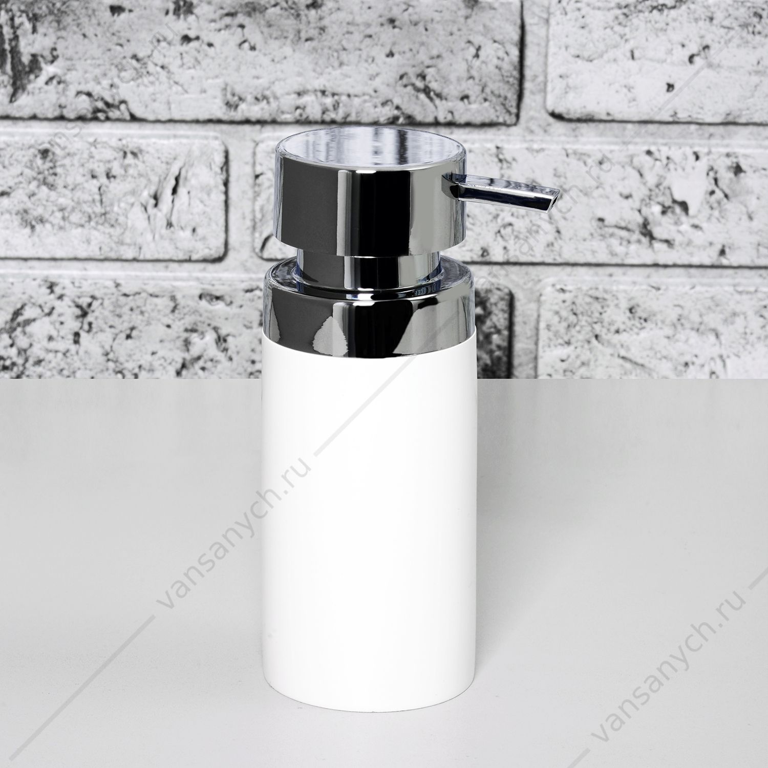 Дозатор для жидкого мыла, Berkel K-4900, белый, K-4999 WasserKraft (Германия) купить в Тюмени (Ван Саныч™)
