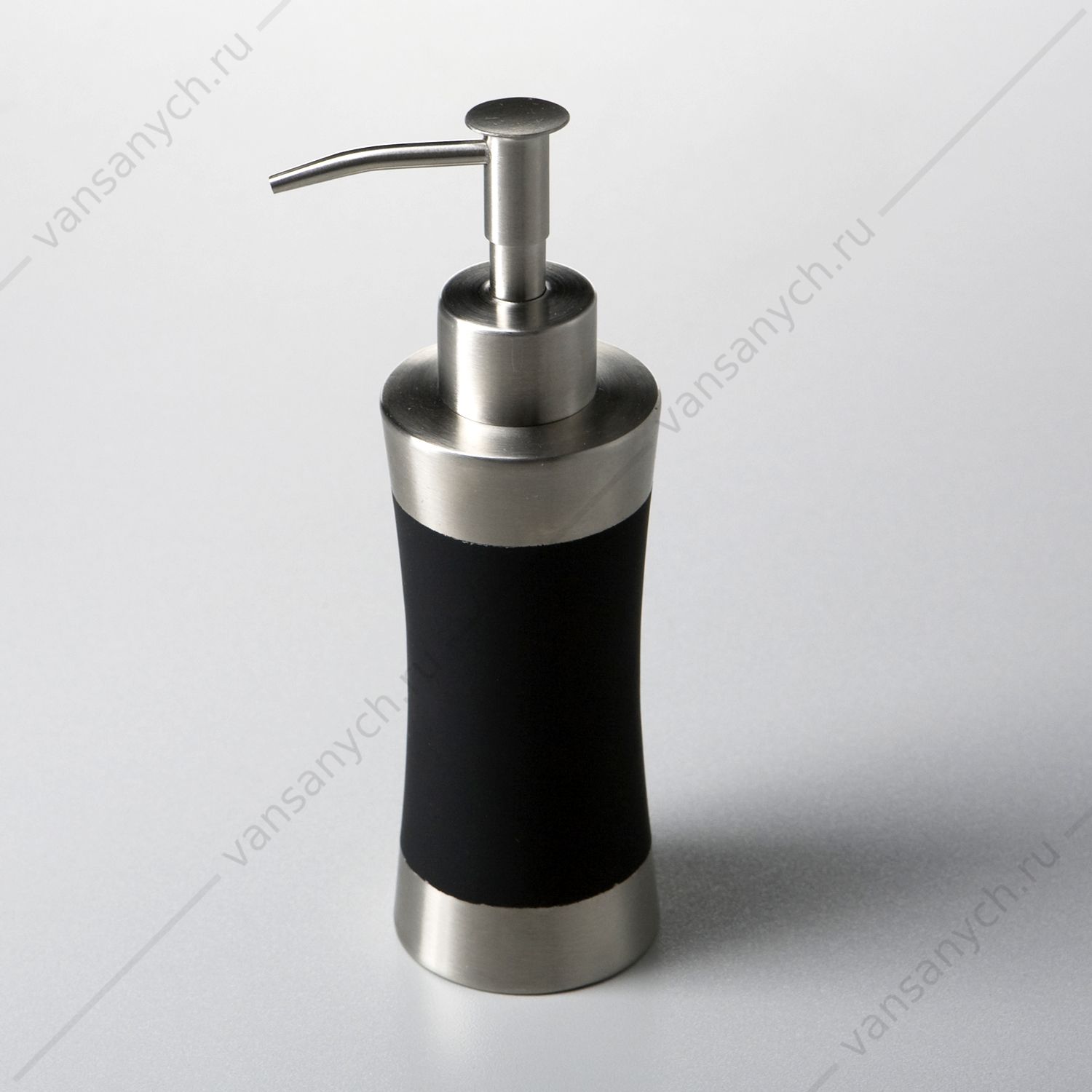 Дозатор для жидкого мыла, Wern K-7500, черный, K-7599 WasserKraft (Германия) купить в Тюмени (Ван Саныч™)