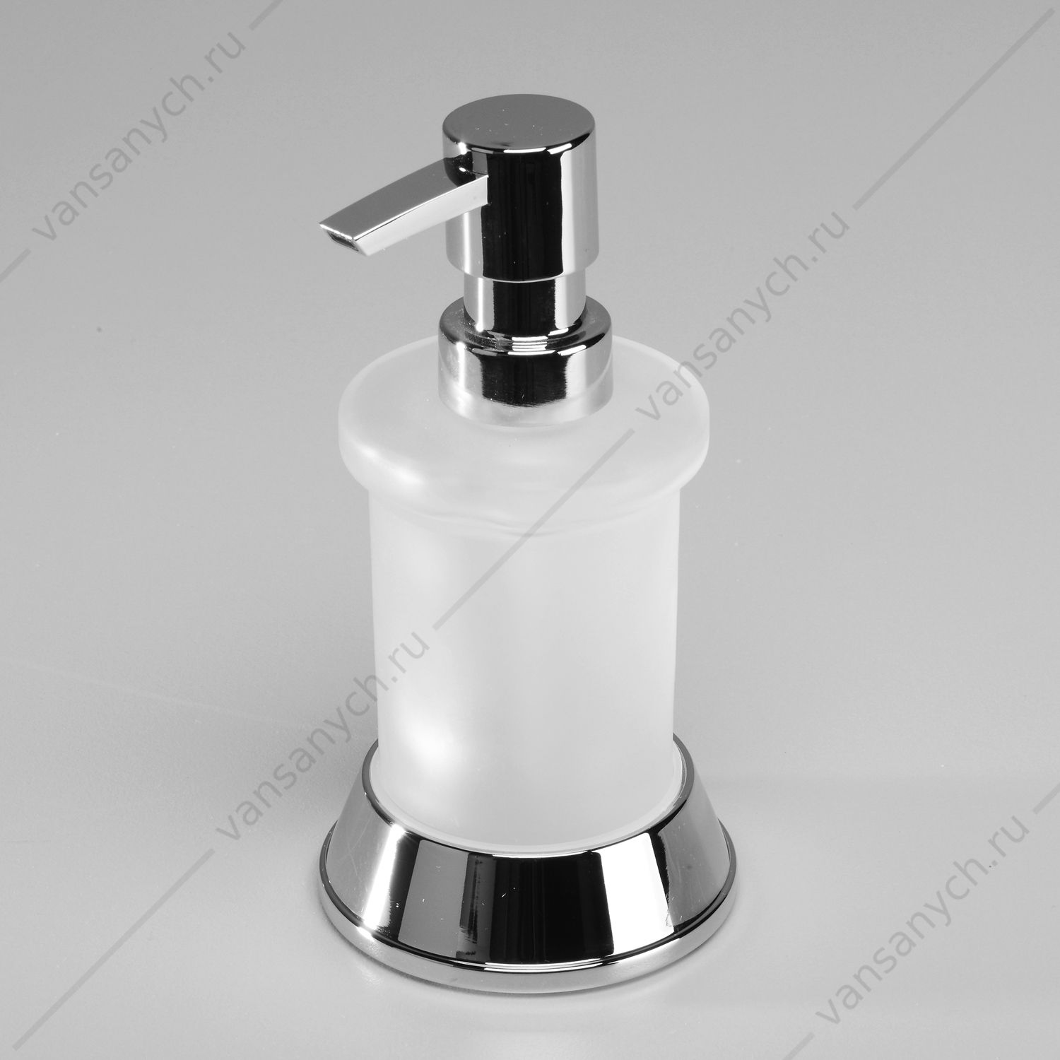 Дозатор для жидкого мыла, Donau K-2400, Хром, K-2499 WasserKraft (Германия) купить в Тюмени (Ван Саныч™)