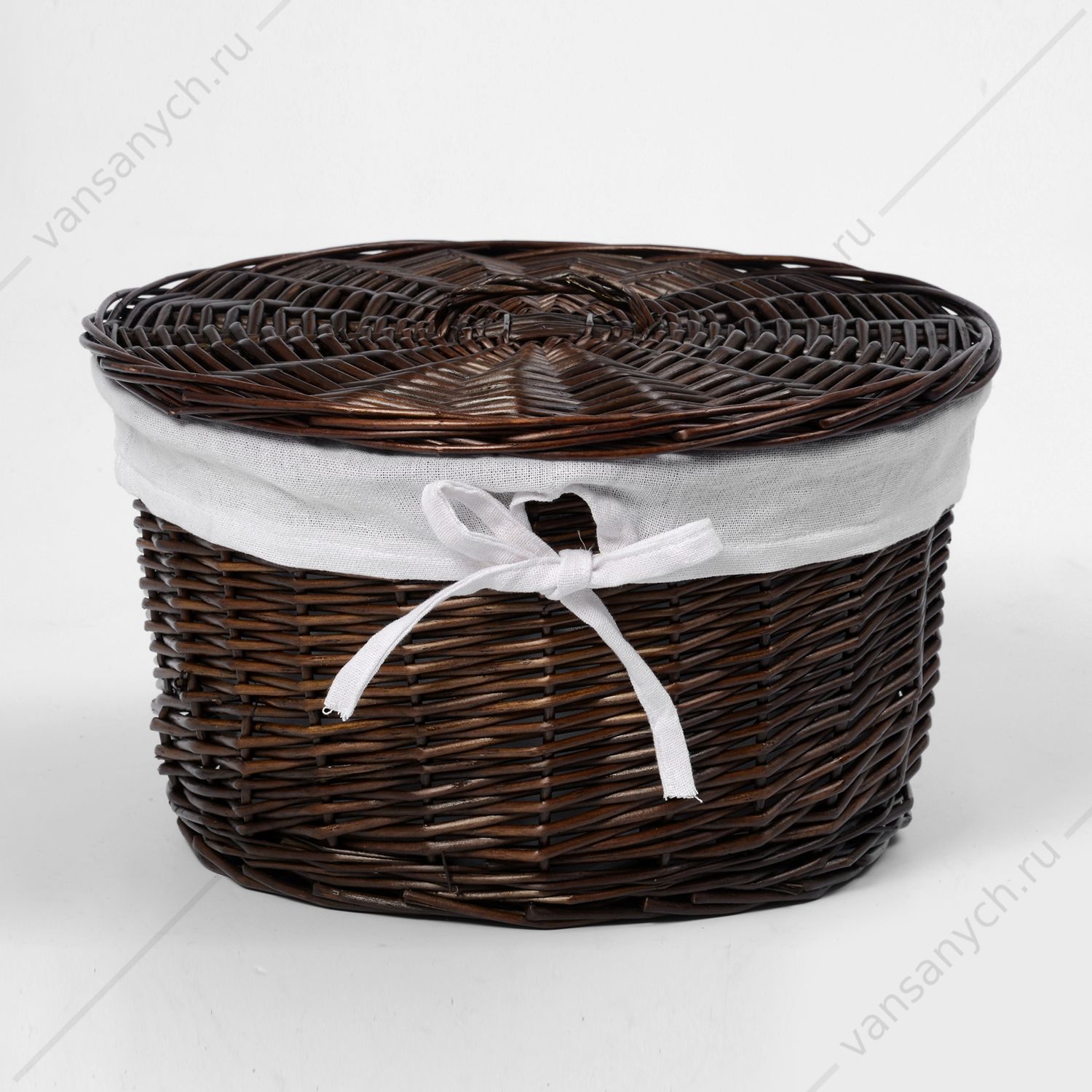 Плетеная корзина Neime WB-190-S, коричневый WasserKraft (Германия) купить в Тюмени (Ван Саныч™)