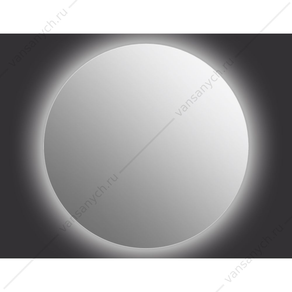 Зеркало ECLIPSE smart 100x100 с подсветкой круглое, А64145 Cersanit (Польша) купить в Тюмени (Ван Саныч™)