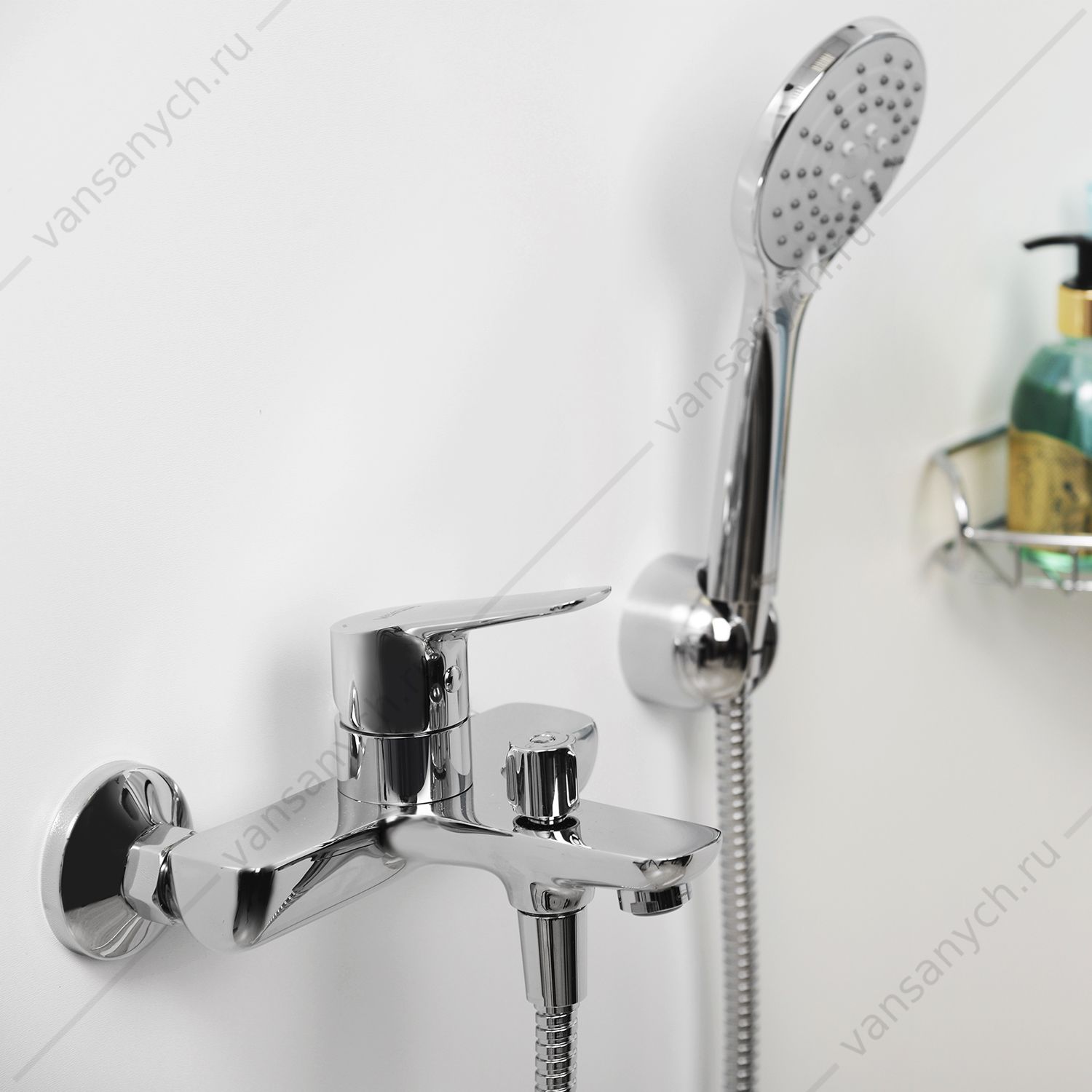 9061500 Смеситель для ванны с коротким изливом Lippe 4501, хром WasserKraft (Германия) купить в Тюмени (Ван Саныч™)