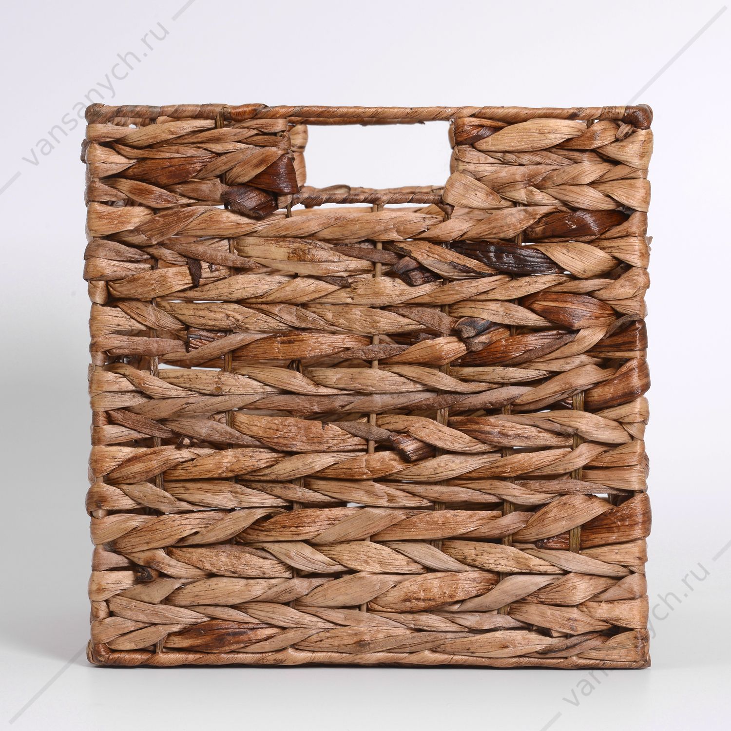 Плетеная корзина для белья Glan WB-660-S, коричневый WasserKraft (Германия) купить в Тюмени (Ван Саныч™)