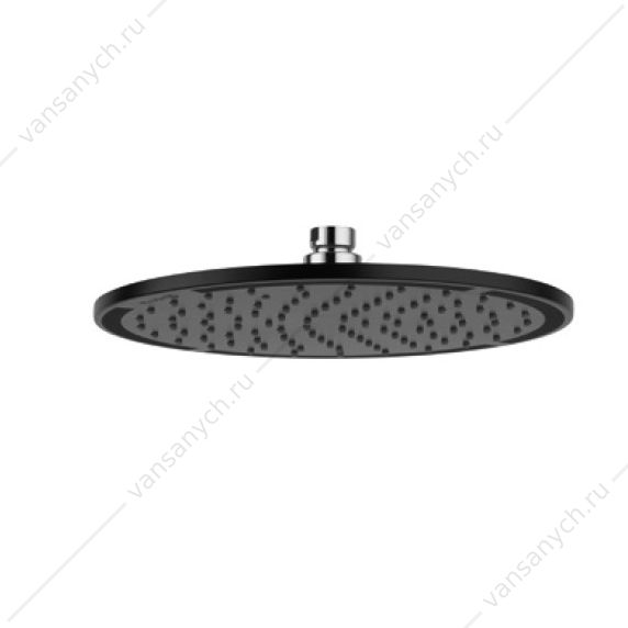 Верхний душ KLUDI A-QA, круглый, плоский, 250 мм, чёрный мат. 6432587-00 Kludi (Германия) купить в Тюмени (Ван Саныч™)
