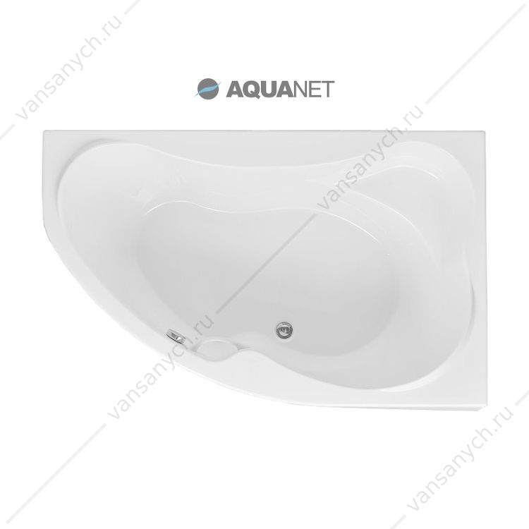 205386 Акриловая ванна Aquanet CAPRI 160*100 правая Aquanet (Россия) купить в Тюмени (Ван Саныч™)