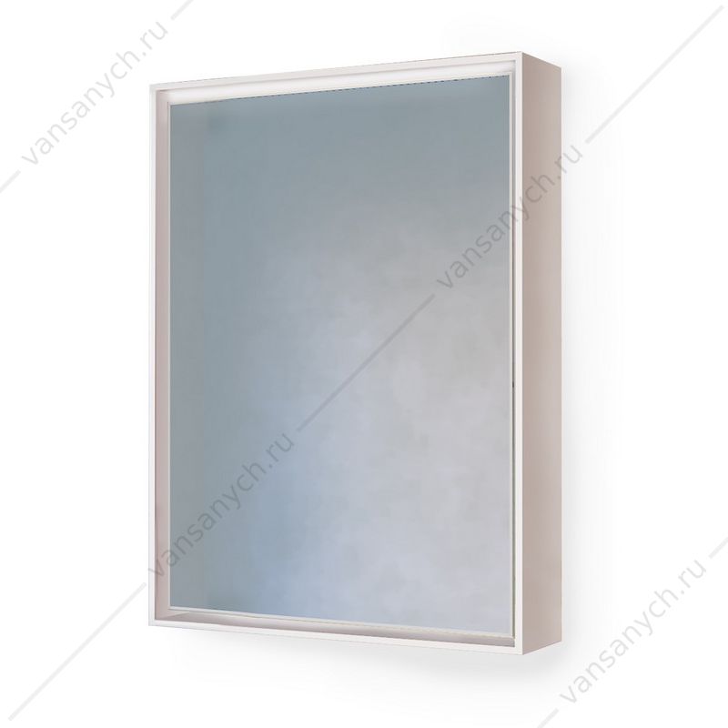 Зеркало-шкаф RAVAL Frame 60 Белый с подсветкой, розеткой RAVAL (Россия) купить в Тюмени (Ван Саныч™)