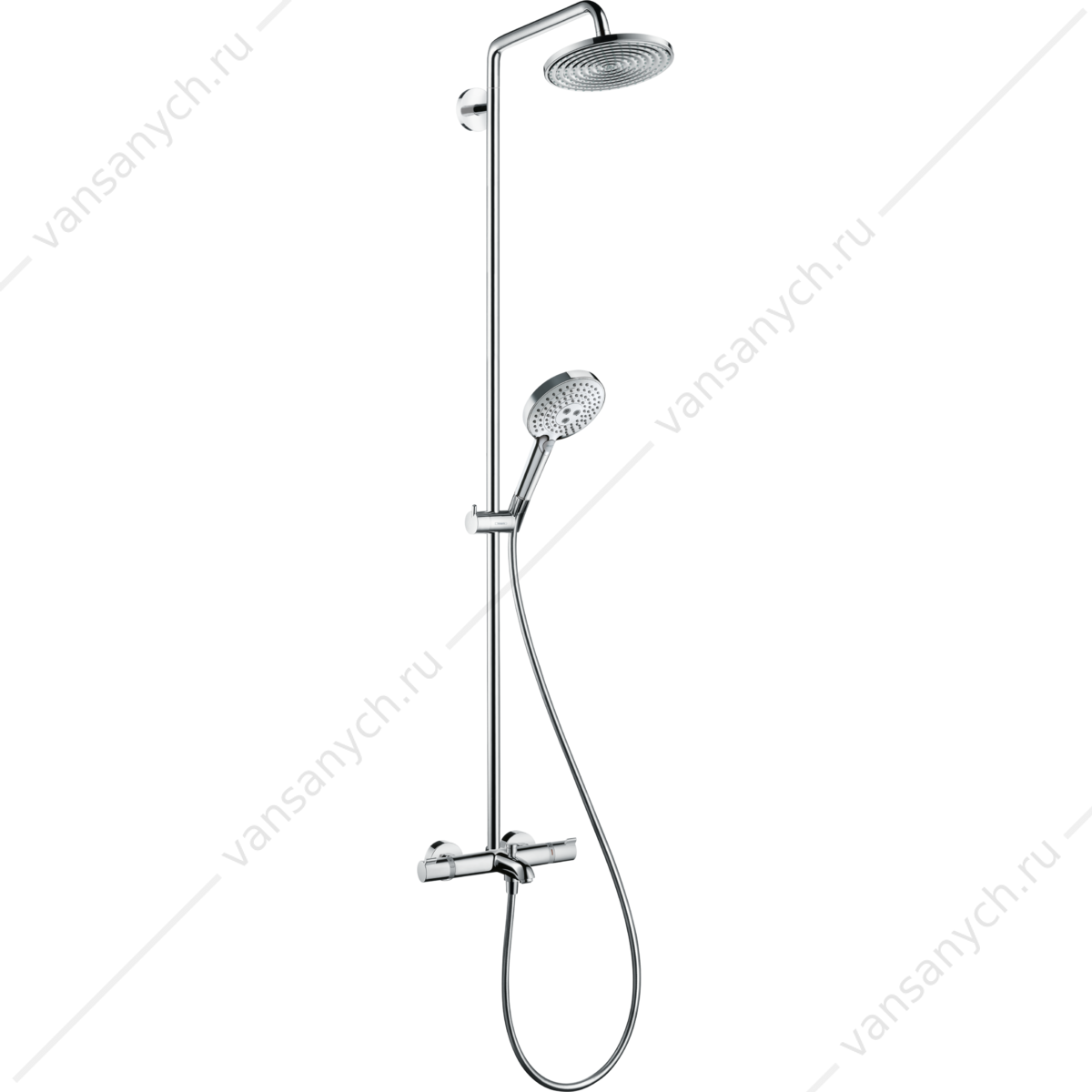 Душевая система для ванны с термостатом HANSGROHE Raindance Select 240 Showerpipe 27117000 HANSGROHE (Германия) купить в Тюмени (Ван Саныч™)