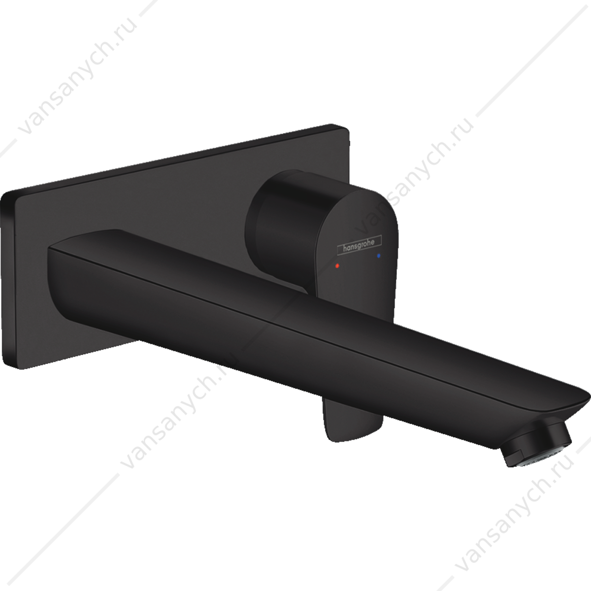 Смеситель для раковины настенный (внешняя часть) черный матовый HANSGROHE Talis E 71734670 HANSGROHE (Германия) купить в Тюмени (Ван Саныч™)