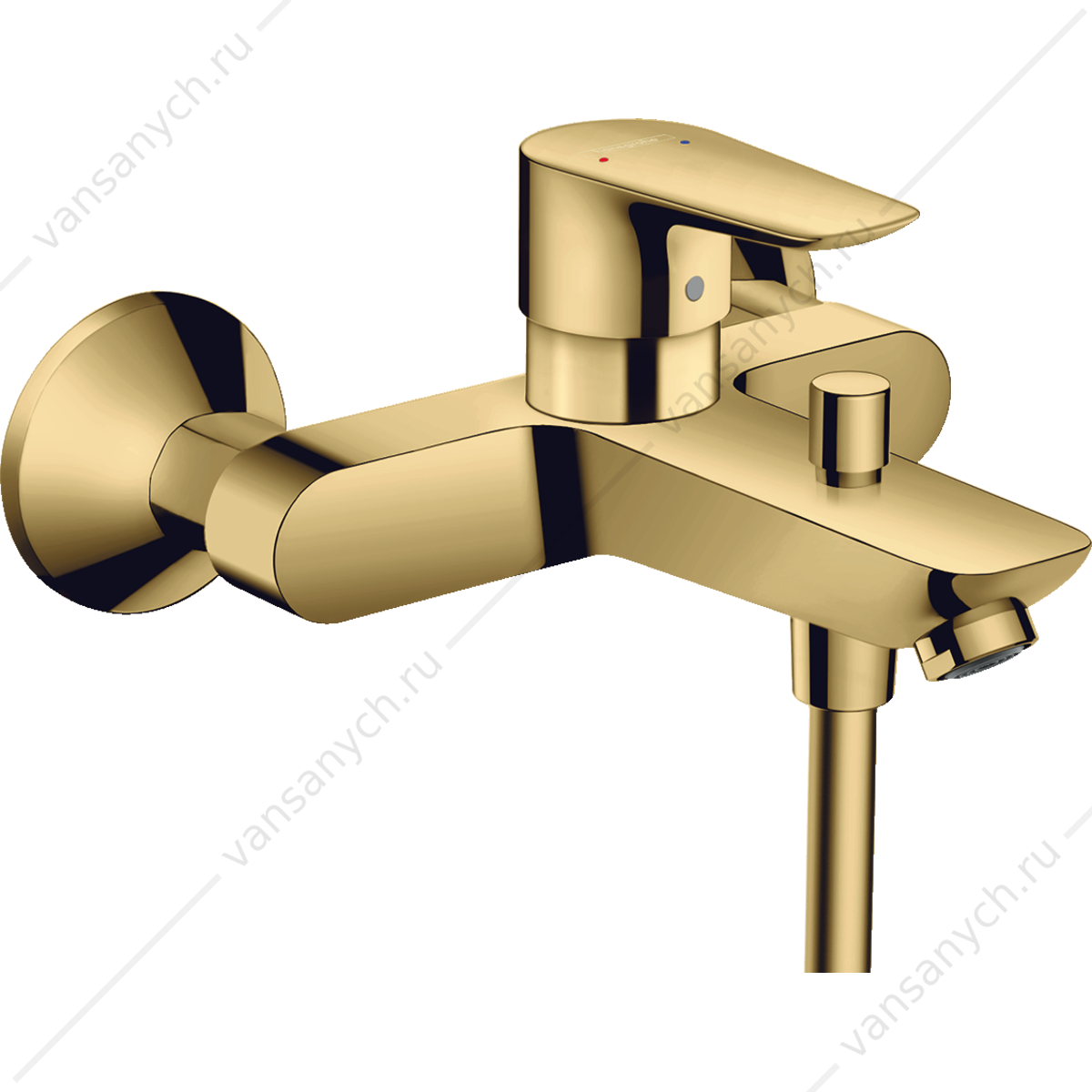 Смеситель для ванны золото полир. HANSGROHE Talis E 71740990 HANSGROHE (Германия) купить в Тюмени (Ван Саныч™)