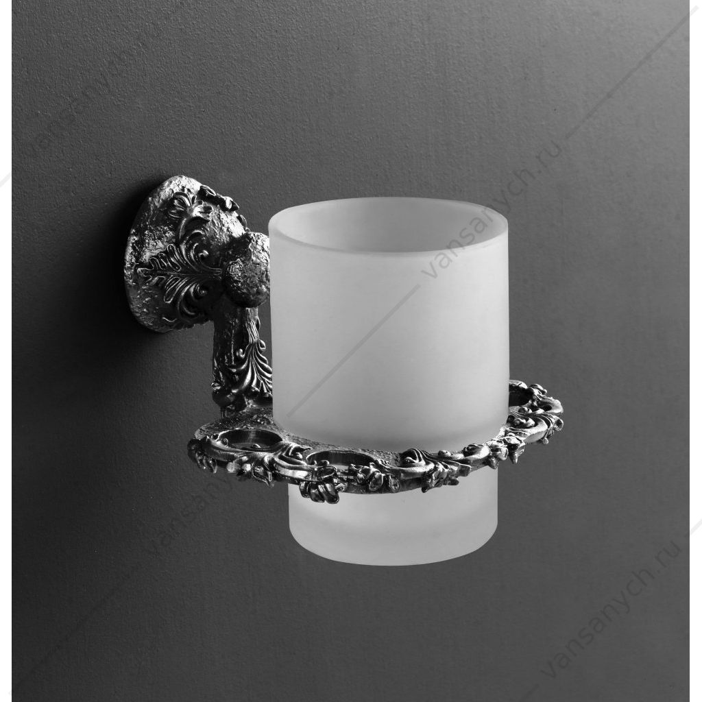 Держатель стакана ART&MAX SCULPTURE серебро ART&MAX (Италия) купить в Тюмени (Ван Саныч™)