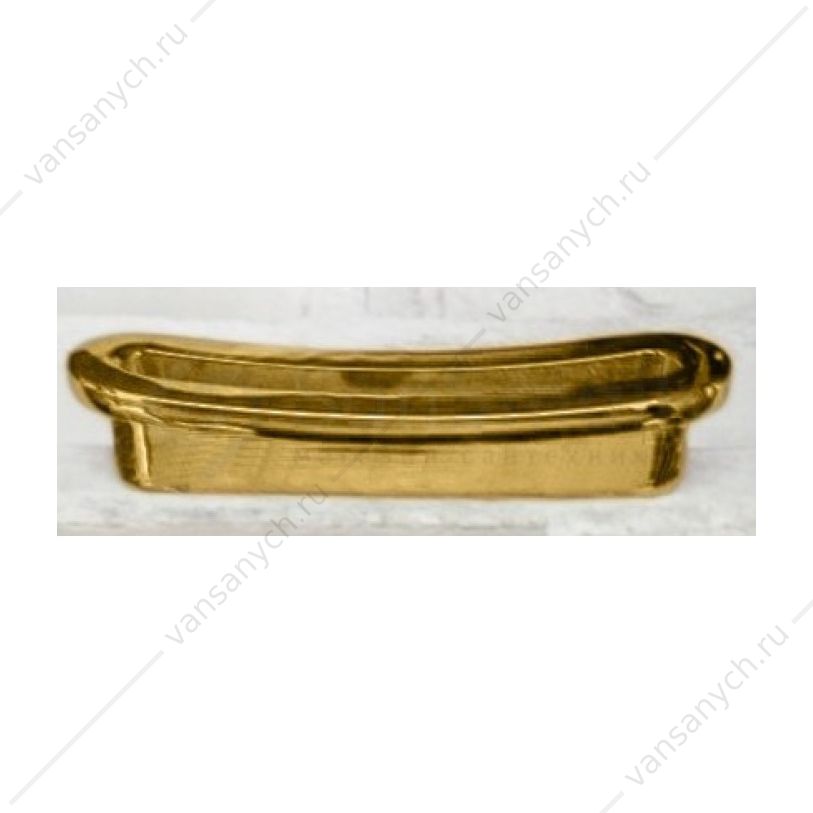 Декоративная накладка на отверстие перелива для ванны, изогнутая BELBAGNO золото Belbagno (Италия) купить в Тюмени (Ван Саныч™)
