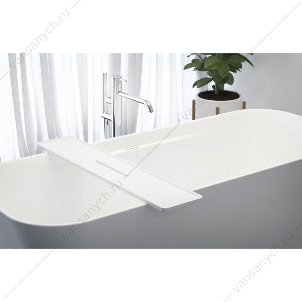 Полка для отдельно стоящей ванны CEZARES TITAN-SLF, белый,  Cezares (Италия) купить в Тюмени (Ван Саныч™)