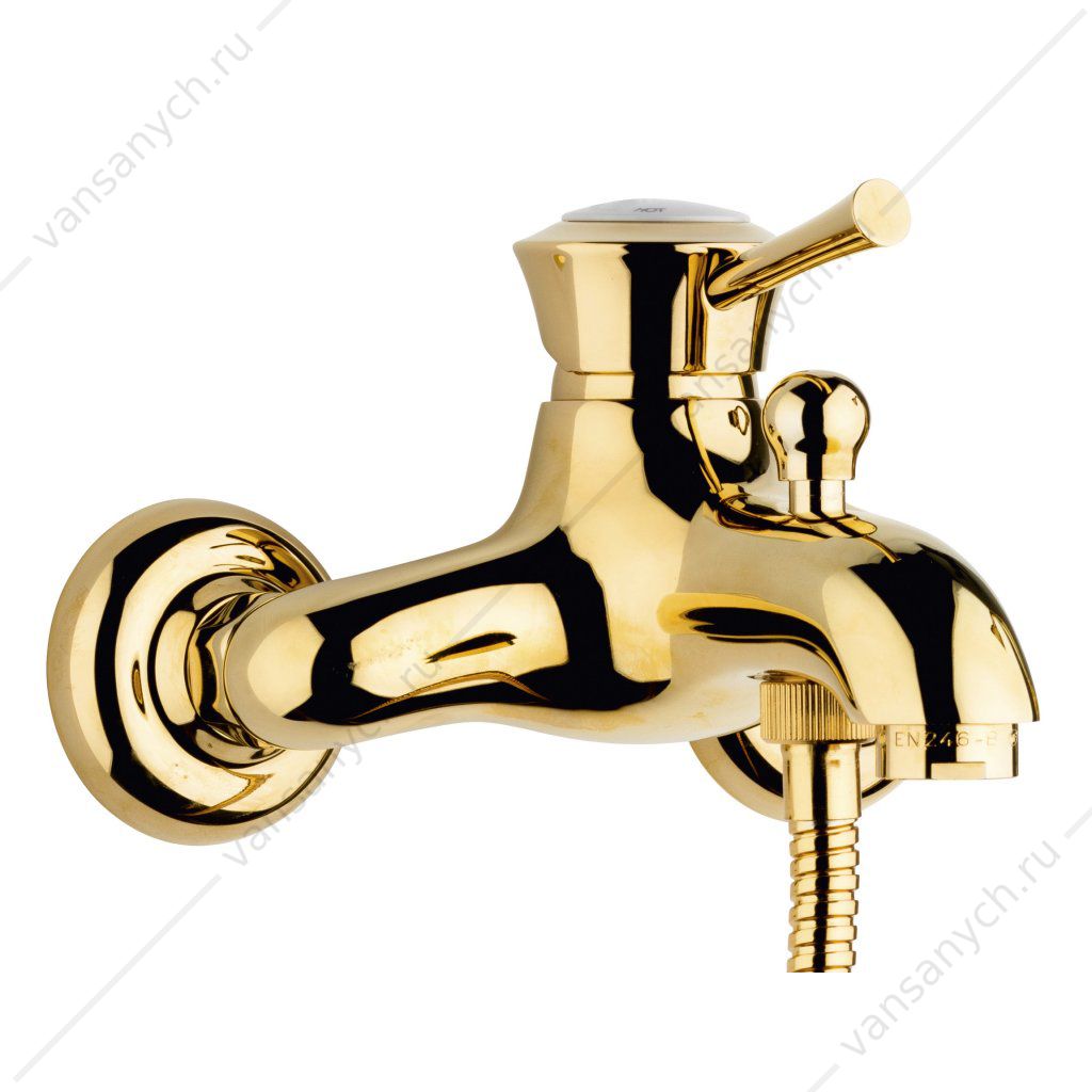 Смеситель для ванны CEZARES GIUBILEO-VM золото 24 карат Cezares (Италия) купить в Тюмени (Ван Саныч™)