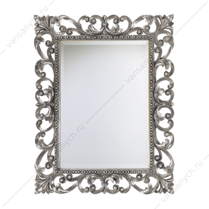 3354 Зеркало Misty Аврора 770х960 (серебро, прямоугольное) Misty(Россия) купить в Тюмени (Ван Саныч™)
