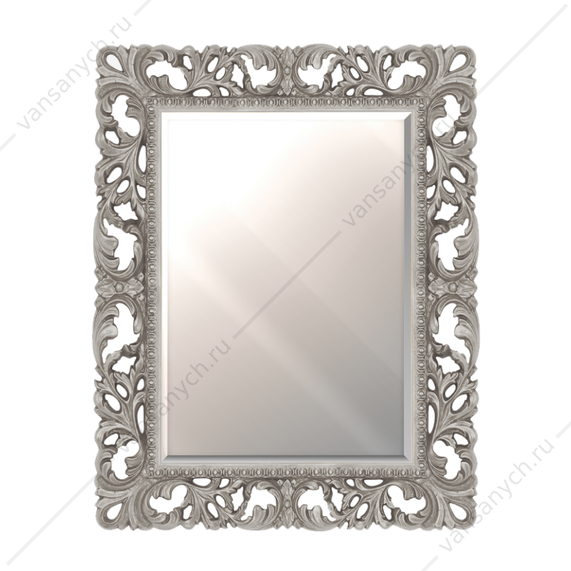 3355 Зеркало Misty Аврора 750х970 (серебро, прямоугольное) Misty(Россия) купить в Тюмени (Ван Саныч™)