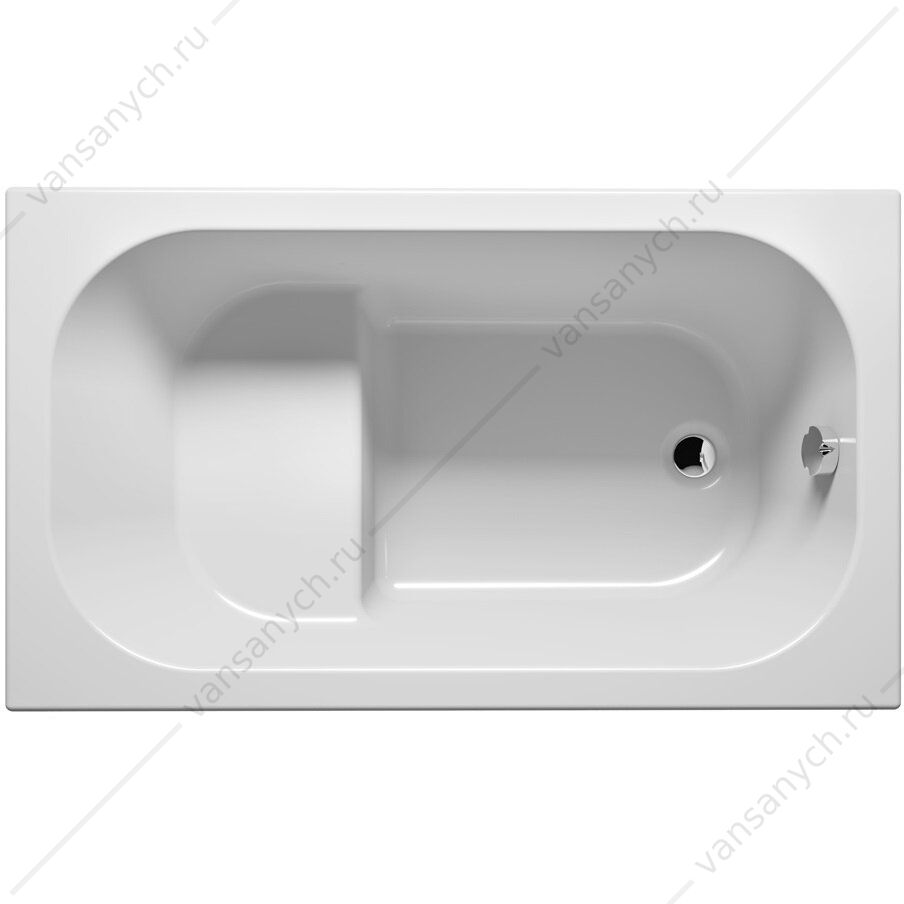 Ванна акриловая RIHO PETIT 120x70 прямоугольная  RIHO (Чехия) купить в Тюмени (Ван Саныч™)