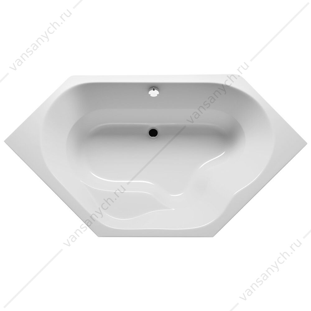 Ванна акриловая RIHO WINNIPEG 145x145 шестиугольная  RIHO (Чехия) купить в Тюмени (Ван Саныч™)