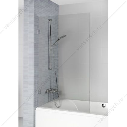 Шторка на ванну RIHO SCANDIC S409 600х1500 хром/прозр./8мм GC49300  RIHO (Чехия) купить в Тюмени (Ван Саныч™)