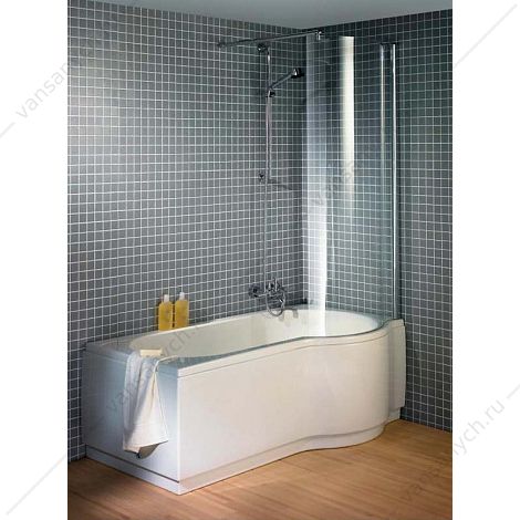 Шторка на ванну RIHO NAUTIC DORADO 789x1500 хром/прозр./6мм GGT5110776800  RIHO (Чехия) купить в Тюмени (Ван Саныч™)