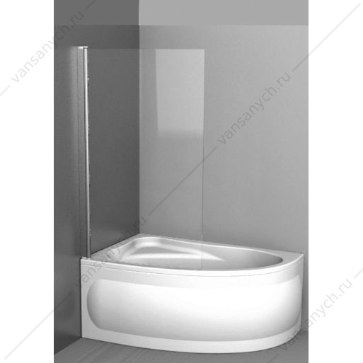 Шторка на ванну RIHO NAUTIC LYRA 892x1500 хром/прозр./6мм GGT5110945800 RIHO (Чехия) купить в Тюмени (Ван Саныч™)