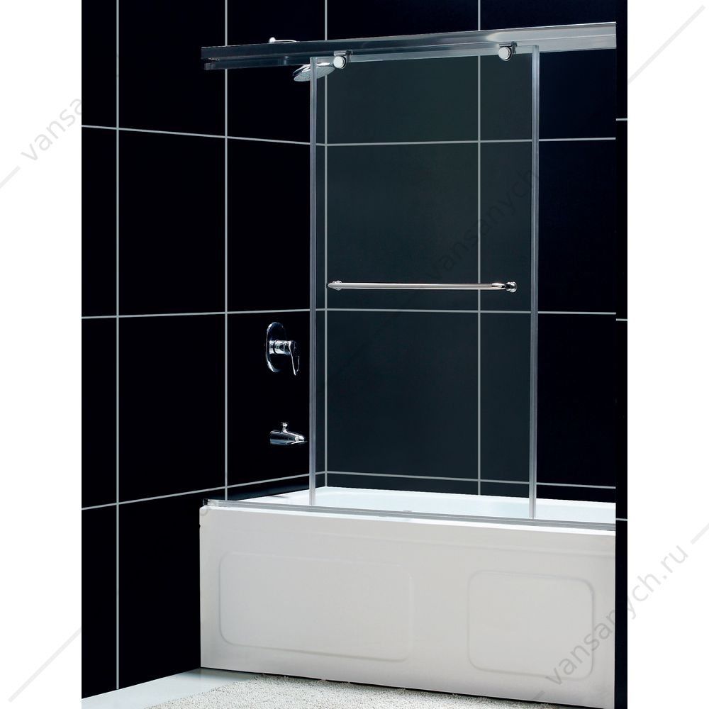 Шторка на ванну раздвижная RGW SC-65 (дверь 90 см) 180х150 прозрачное RGW (Германия) купить в Тюмени (Ван Саныч™)