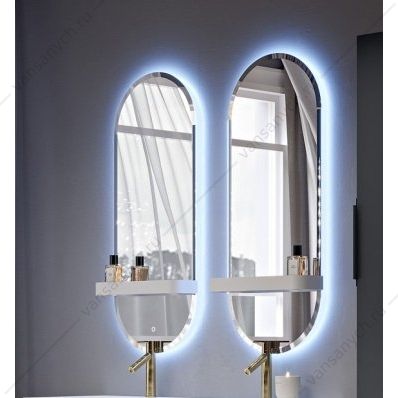 Зеркало 45х110 с подсветкой CEZARES, 45095, без полки Cezares (Италия) купить в Тюмени (Ван Саныч™)