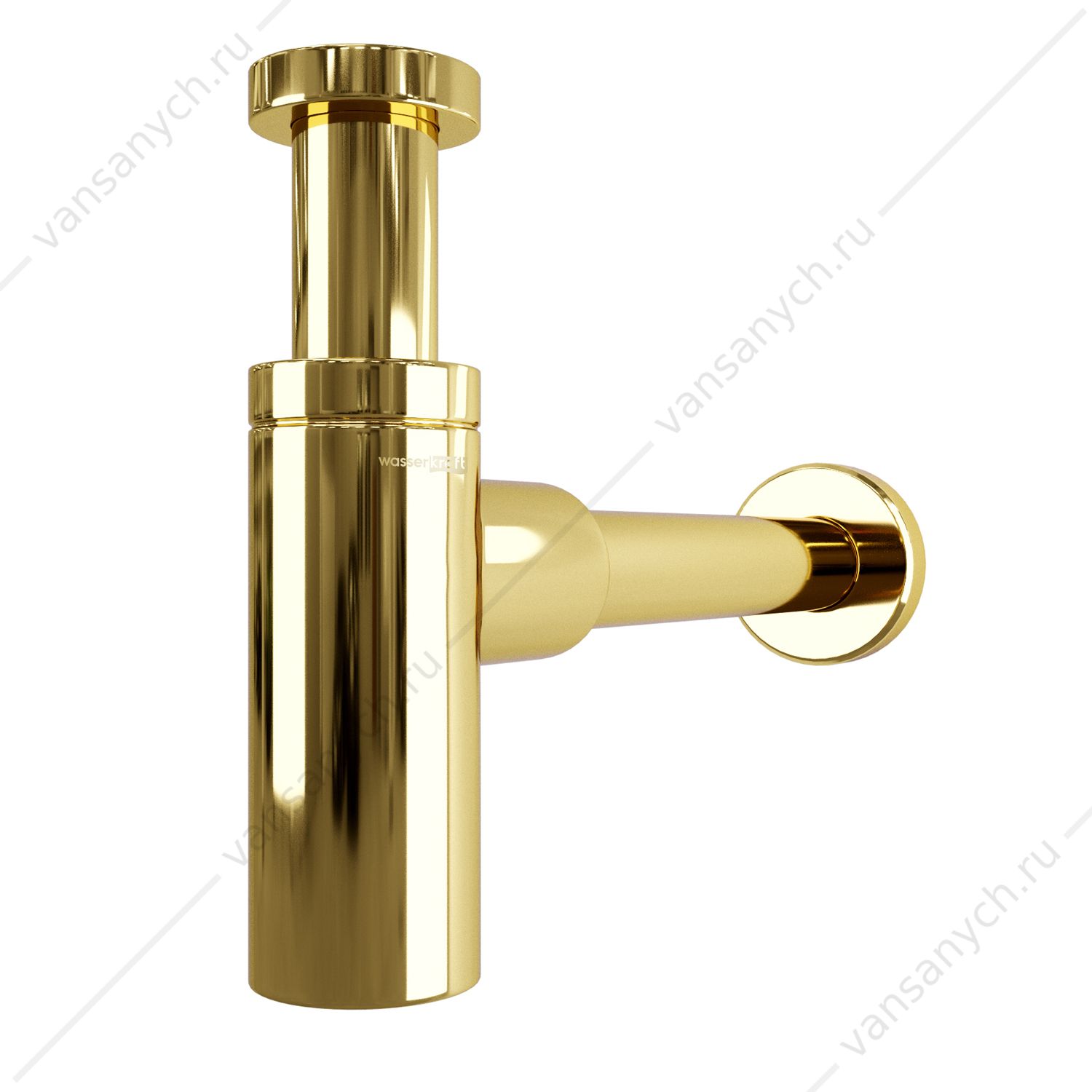 Сифон для раковины золото гланец А173 WasserKraft (Германия) купить в Тюмени (Ван Саныч™)