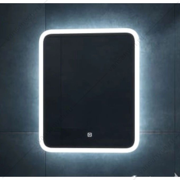 Зеркало 50см Bruno LED 500x600 ЗЛП165/10 с сенсором VOLNA (Россия) купить в Тюмени (Ван Саныч™)