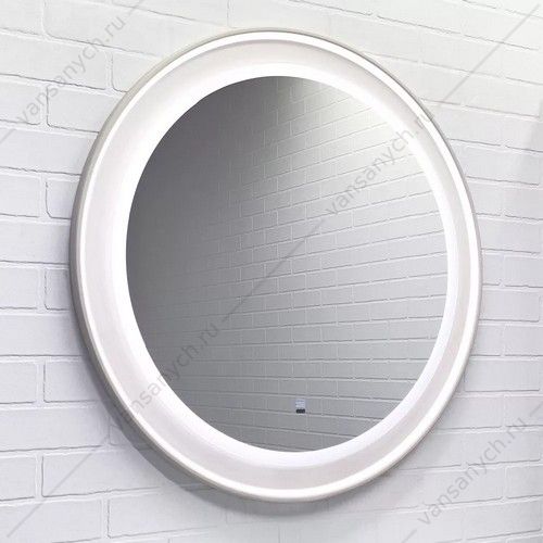 00-00014250CF Зеркало 60см COMFORTY Ереван-60 LED-подсветка, бесконт. сенсор, серый шёлк Comforty (Россия) купить в Тюмени (Ван Саныч™)