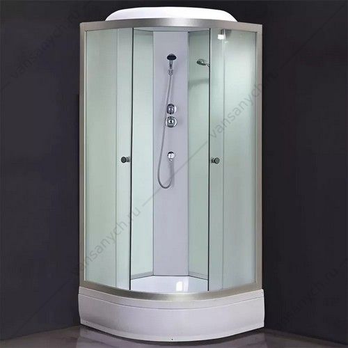 00-00000190 Душевая кабина 90х90 СOMFORTY 307WG, стекло крезет,задн., стекл.панель крезет Comforty (Россия) купить в Тюмени (Ван Саныч™)