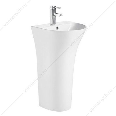 Раковина 48х42 напольная AZARIO FRETTA ROUND AZ-307 AZARIO (Россия/Китай) купить в Тюмени (Ван Саныч™)