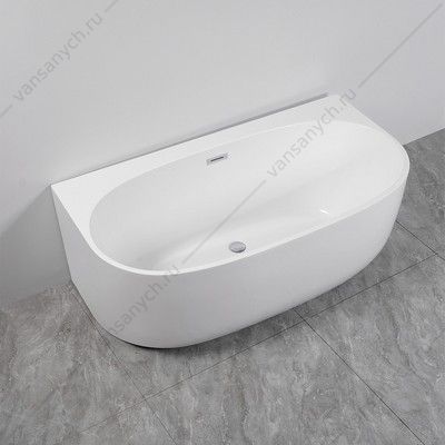 00093979 Ванна 170х85 акриловая Azario STANFORD пристенная, с сифоном и рамой AZ-6727 Azario (Китай) купить в Тюмени (Ван Саныч™)