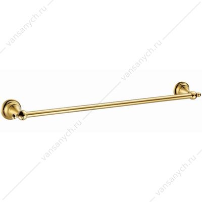Полотенцедержатель Azario ELVIA трубчатый одинарный, золото AZ-91101G AZARIO (Россия/Китай) купить в Тюмени (Ван Саныч™)