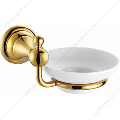 Мыльница Azario ELVIA, золото AZ-91108G AZARIO (Россия/Китай) купить в Тюмени (Ван Саныч™)