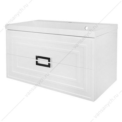 Тумба с раковиной 90см Azario ARMARIO 90/2 подвесная, раковина CLASSIK 90, белый глянц. CS00096962 AZARIO (Россия/Китай) купить в Тюмени (Ван Саныч™)