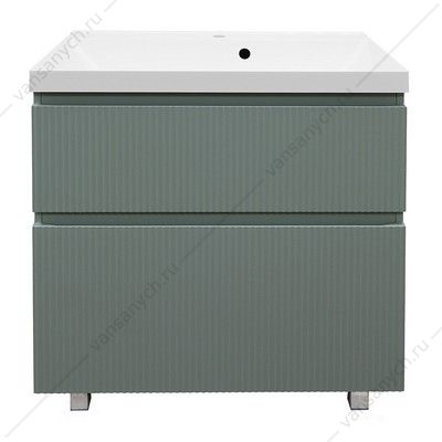 Тумба с раковиной 80см Azario Viola 80/2Н напольная, раковина Астория 80, фисташковый CS00097139 AZARIO (Россия/Китай) купить в Тюмени (Ван Саныч™)