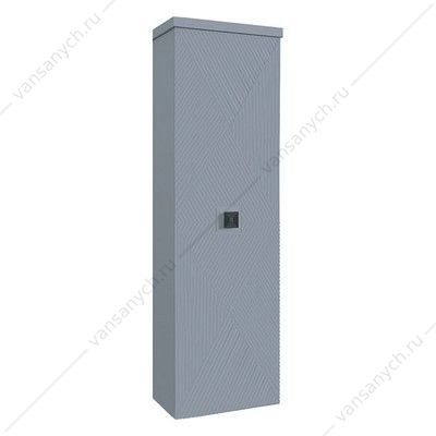 Пенал подвесной Azario ZENA 400х330х1350 правосторонний, серый матовый, ручка черный CS00104268 AZARIO (Россия/Китай) купить в Тюмени (Ван Саныч™)