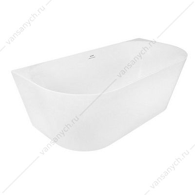 00095449 Ванна 170х 80 акриловая Azario MELADO, пристенная, с сифоном и метал. ножками, белый AZ-7005-17W AZARIO (Россия/Китай) купить в Тюмени (Ван Саныч™)