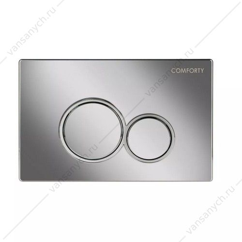 Панель смыва двухрежимная Comforty CF5097EC хром глянц. Comforty (Россия) купить в Тюмени (Ван Саныч™)