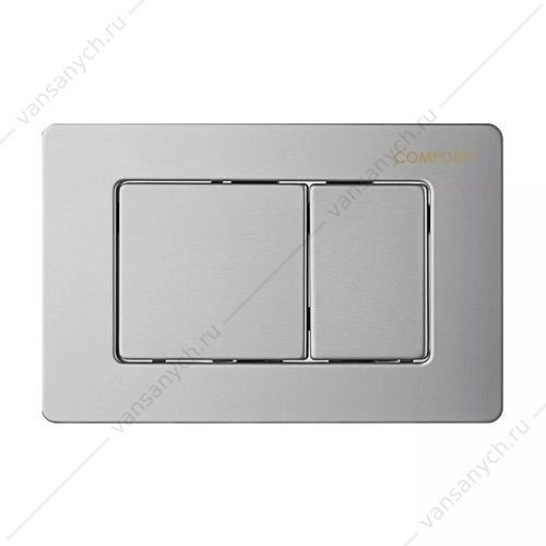 Панель смыва двухрежимная Comforty CF5097LST нерж. сталь (брашир. сталь) Comforty (Россия) купить в Тюмени (Ван Саныч™)