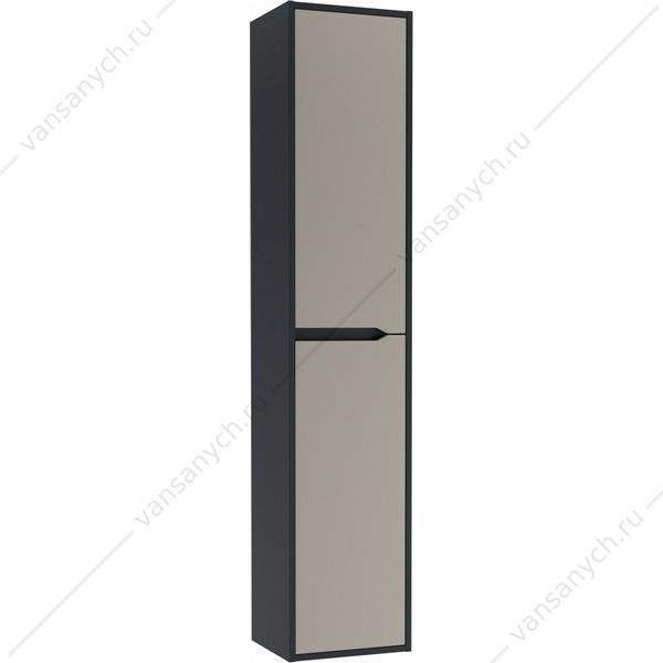 Пенал подвесной 35см Karat Серый тауп без ящика ПРАВЫЙ Домино DK3214P Домино (Россия) купить в Тюмени (Ван Саныч™)