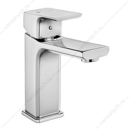 Смеситель для раковины 121 TIERA без дон. клап. хром 102108989EX  E.C.A. (Турция) купить в Тюмени (Ван Саныч™)